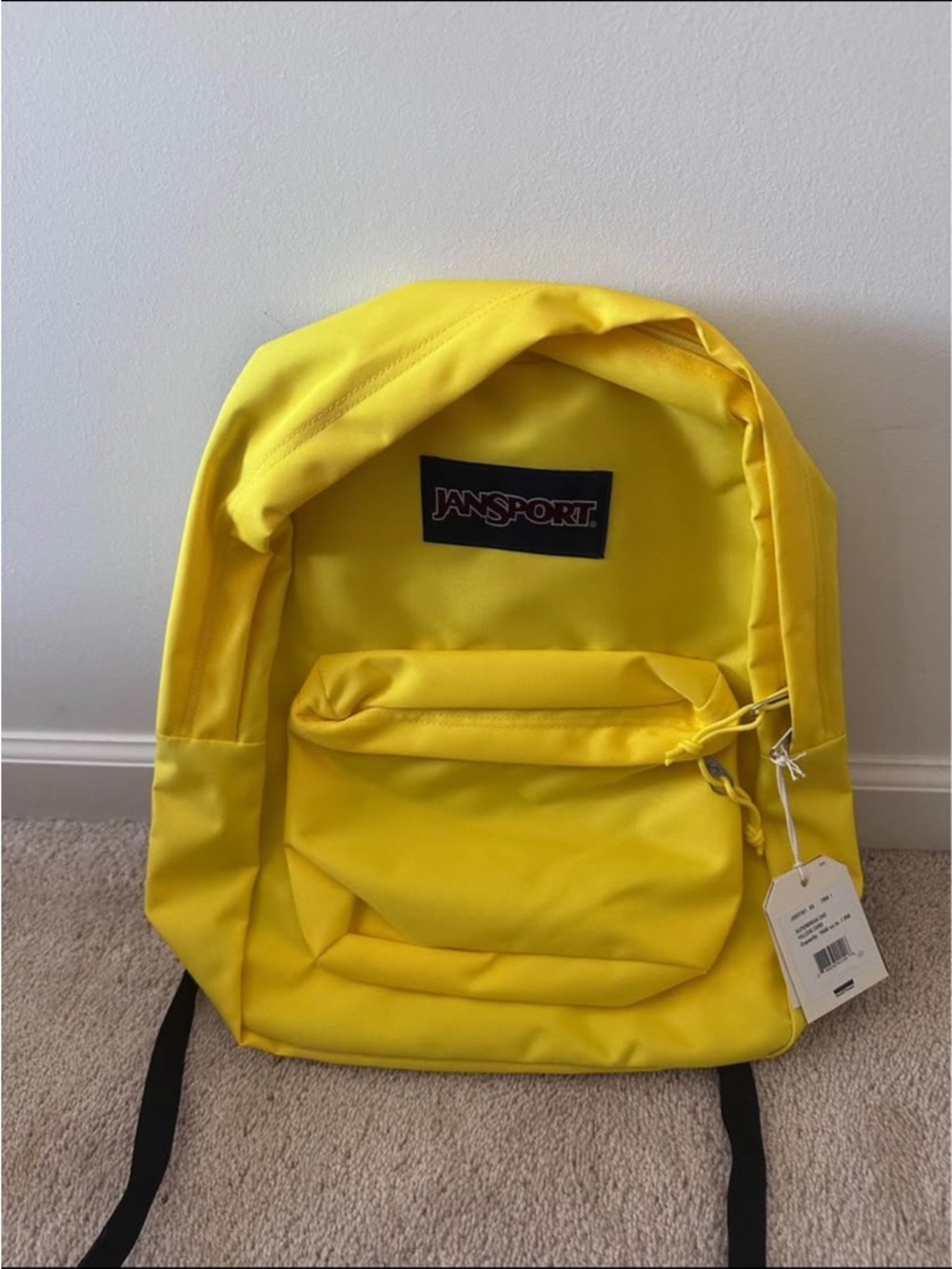 NWT Jansport Yellow Card Superbreak One Backpack